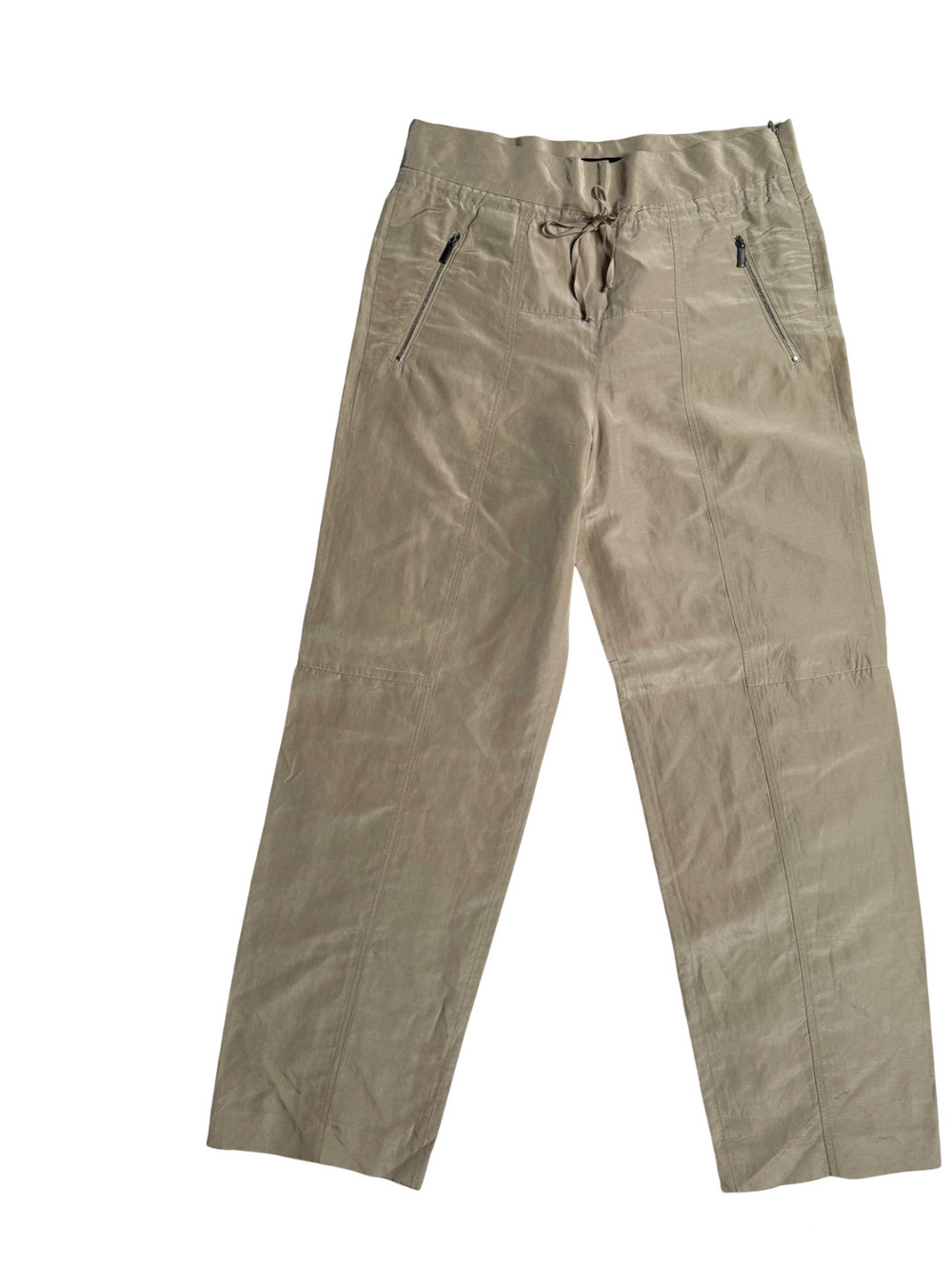 Vintage Giorgio Armani Khaki Drawstring Utility Trousers